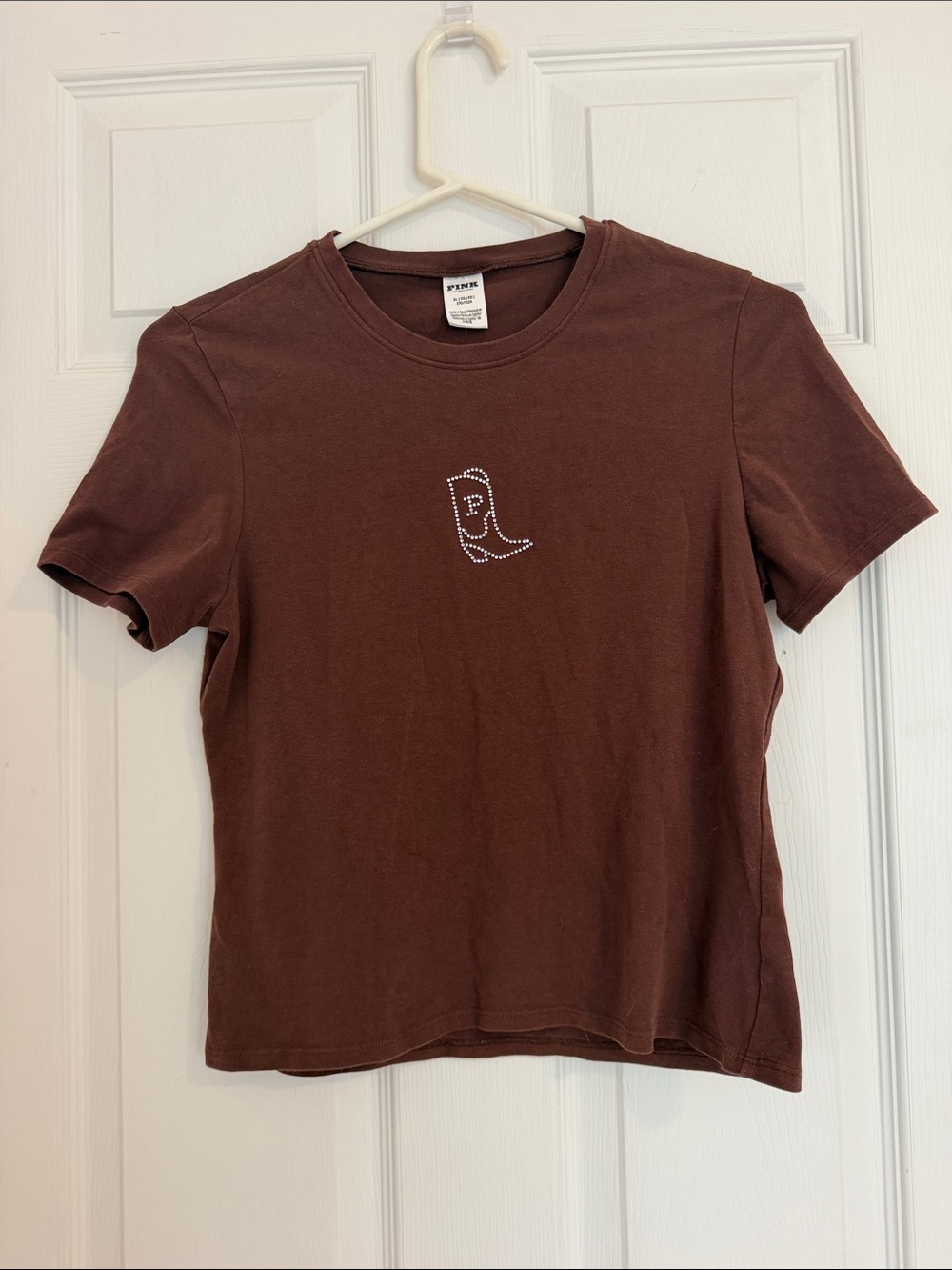 VS PINK Rhinestones Cowgirl T-Shirt